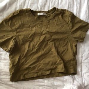 Green cotton : on top